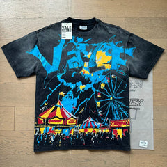Valley Fest Carnival Graphic T-Shirt Washed Black