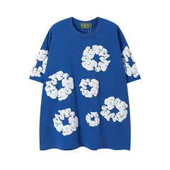 Denim Tears Royal Blue Wreath Tee